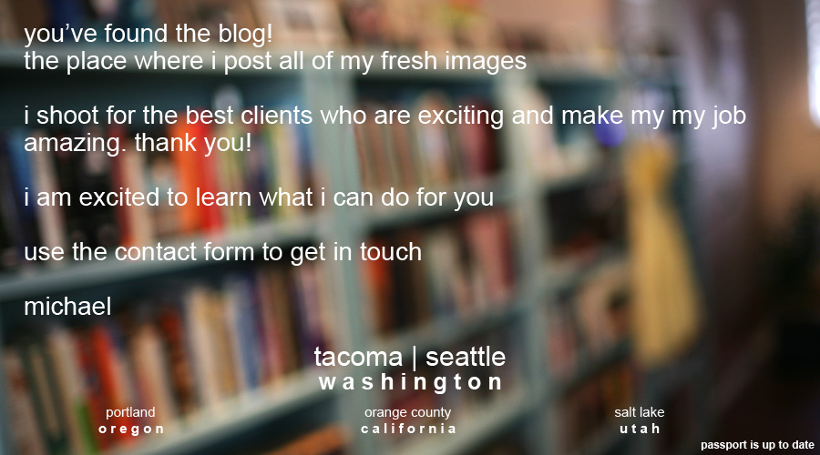 Michael Rowley Photography | Tacoma, Seattle Wedding and Portrait Photographer bio picture